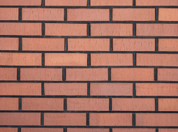 Кирпич лицевой клинкерный «Красный» «Риф» пустотелый WDF
