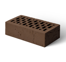Кирпич лицевой керамический «Шоколад» «Сланец» пустотелый одинарный