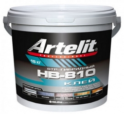 Клей Artelit Professional HB-810 STP гибридный для паркета 15 кг