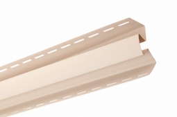 Планка Внутренний угол Альта-Профиль Блокхаус Бежевый 3000