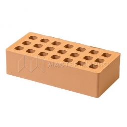 Кирпич лицевой керамический «Соломенный» пустотелый утолщенный М150