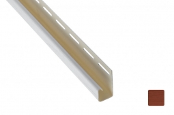 Планка J-trim Альта-Профиль Канада Плюс Кирпичный 3000