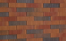 Кирпич лицевой керамический «Flash Bordo» «Тростник» пустотелый Евро 0.9НФ