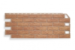 Фасадная панель Альта-Профиль Кирпич Бежевый