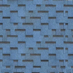 Гибкая черепица Shinglas Фокстрот терн