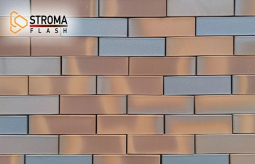 Кирпич лицевой керамический «Flash Flame» пустотелый утолщенный