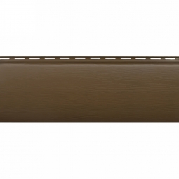 Сайдинг Альта-Профиль Блокхаус «Премиум» однопереломный Орех темный 3100х202х37