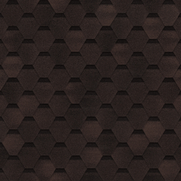 Гибкая черепица Оптима Соната Коричневый