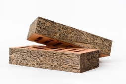 Кирпич лицевой керамический Альберо Графит пустотелый Евро «половинка»