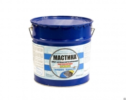 Мастика каучуко-битумная ХозДвор МКБ 16 кг