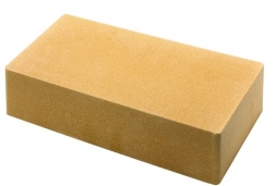 Кирпич лицевой силикатный Желтый полнотелый одинарный