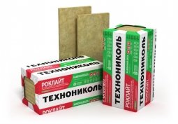 Минераловатный утеплитель Технониколь Роклайт 1200х600х50 мм / 8 шт.