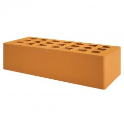 Кирпич лицевой керамический «Абрикос» пустотелый одинарный М125