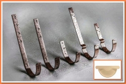 Держатель желоба Nika стропильный RAL1015 Светлая слоновая кость