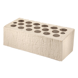 Кирпич лицевой керамический «Serebro» «Рок» пустотелый утолщенный