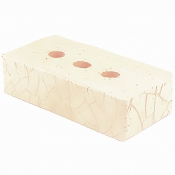 Кирпич лицевой керамический «Слоновая кость» полнотелый одинарный