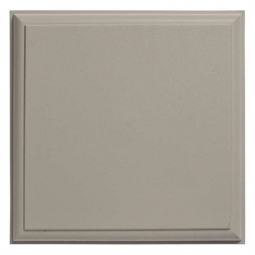 Угловой отделочный элемент № 2 Альта Декор Белый 254х254х27