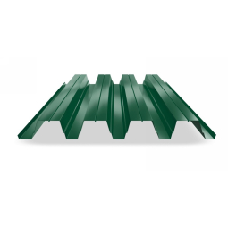 Профнастил H-75 RAL 6005 зеленый мох 0,7 мм