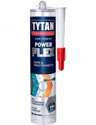 Клей монтажный Tytan Power flex прозрачный 290 мл