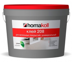 Клей Homakoll 208 для гибких напольных покрытий 7 кг