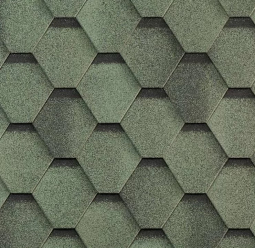 Гибкая черепица Shinglas Сальса авокадо