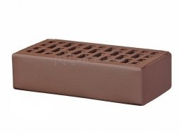 Кирпич лицевой керамический «Шоколад» пустотелый одинарный