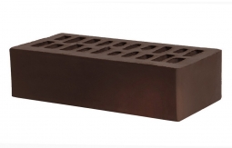 Кирпич рядовой керамический «Темный Шоколад» «Прага» пустотелый одинарный