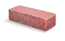 Кирпич лицевой силикатный Розовый полнотелый одинарный (Ложок-тычок)