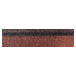 Коньково-карнизная черепица Технониколь Экстра Красный, 1000х250мм