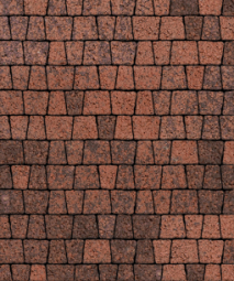 Тротуарная плитка Поревит Абрис Гранит Клинкер 60 мм 5 плит