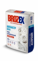 Гипс строительный Brozex Алебастр Г-5 30 кг