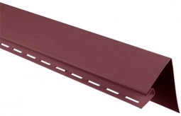 Планка околооконная Альта-Профиль Канада Плюс Гранатовый 3000