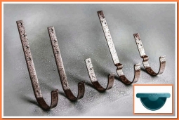 Держатель желоба Nika стропильный RAL5021 Бирюза