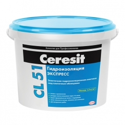 Гидроизоляция Ceresit CL51 эластичная полимерная 5кг