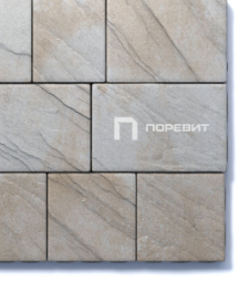 Тротуарная плитка Поревит Литос Степняк 60 мм 6 плит