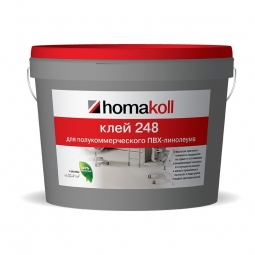 Клей Homakoll 248 для полукоммерческого линолеума 14 кг