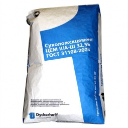 Цемент Сухоложский ЦЕМ II/А-Ш 32,5Б (ПЦ-400 Д20) 50кг