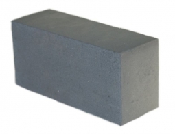 Кирпич лицевой силикатный Темно-серый полнотелый одинарный