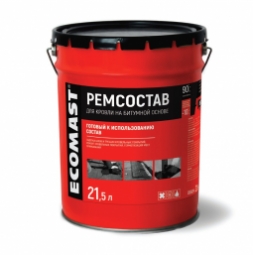 Ремонтный состав Ecomast, металлическое ведро 2 л