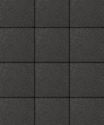 Тротуарная плитка Поревит Квадрат Гранит Черный 300х300х60 мм