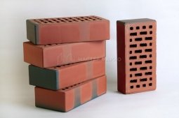 Кирпич лицевой керамический «Флешинг» пустотелый одинарный