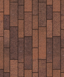 Тротуарная плитка Поревит Регата Клинкер 60 мм, 5 плит