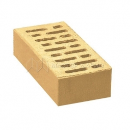 Кирпич лицевой керамический «Слоновая кость» пустотелый одинарный