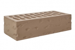 Кирпич лицевой керамический Мокко «Орех» пустотелый одинарный