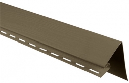 Планка околооконная Альта-Профиль Орех темный 3.05м
