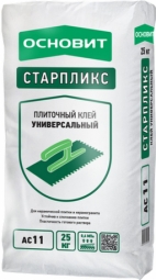 Клей для плитки Основит Старпликс Т-11 (АС11)  универсальный цементный 5 кг