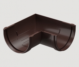 Угловой элемент Docke Standard / Dacha темно-коричневый 90 градусов