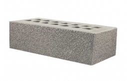 Кирпич лицевой керамический «Серый» «Пена» пустотелый Евро 0.7НФ