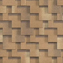 Гибкая черепица Shinglas Болеро песок