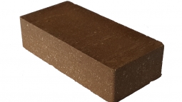 Кирпич лицевой силикатный Коричневый полнотелый одинарный